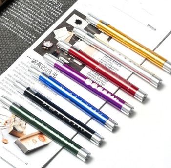Penna medica di medico dell'infermiere LED Penlight della lega di alluminio della luce della penna con luce