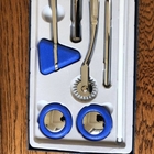 Un martello neurologico di 5 pezzi messo con la scatola utilizzata nelle situazioni differenti