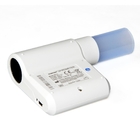 Il PC tenuto in mano del dispositivo della spirometria di USB collega lo spirometro portatile di BT Digital
