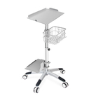 Verticale mobile del carrello di SPM dei rifornimenti medici di consumo di alluminio medici del carretto