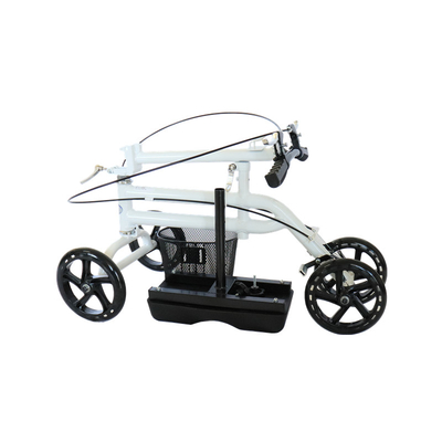 Portatile manuale del ginocchio 350Ibs di Rollator dei camminatori dei motorini leggeri delle sedie a rotelle