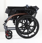 Mobilità piegante di alluminio Walker Wheelchair Rollator Backrest